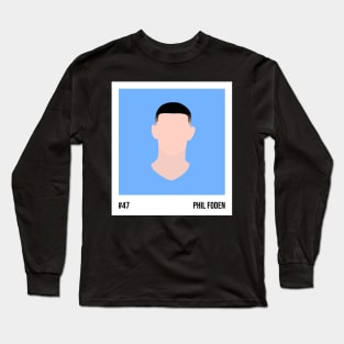 Phil Foden Minimalistic Camera Film Long Sleeve T-Shirt